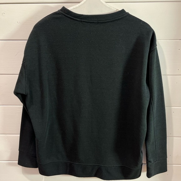 🖤 ELLE SPORT – Black & Red Sweatshirt – Size L - Picture 5 of 7